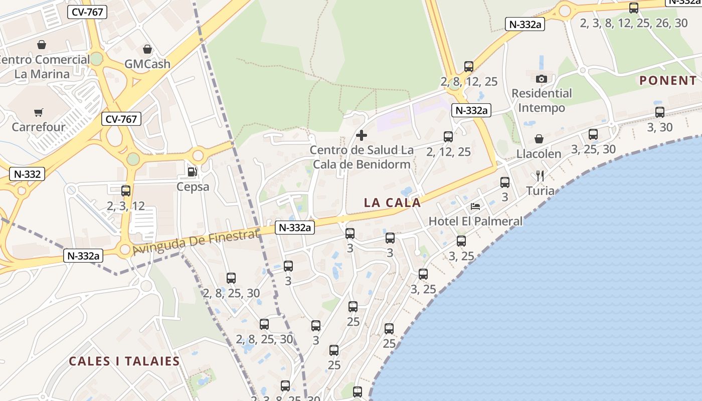 map